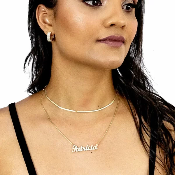 Colar de nome personalizado (Prazo de produção: Até 25 dias úteis) - Image 2